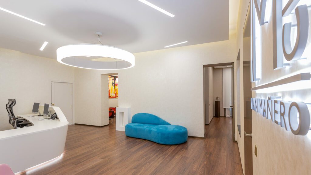 Interior de la clínica Sant Cugat