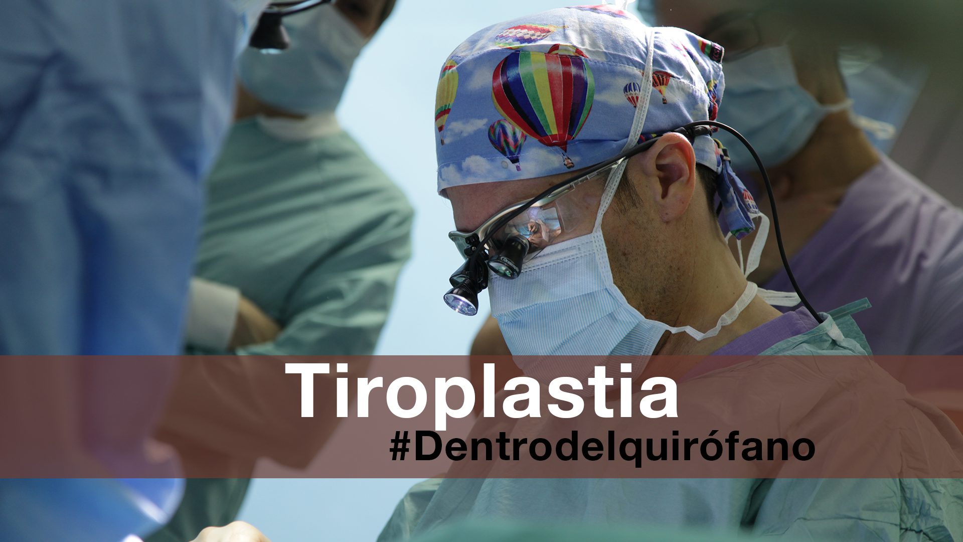 video cirugía tiroplastia
