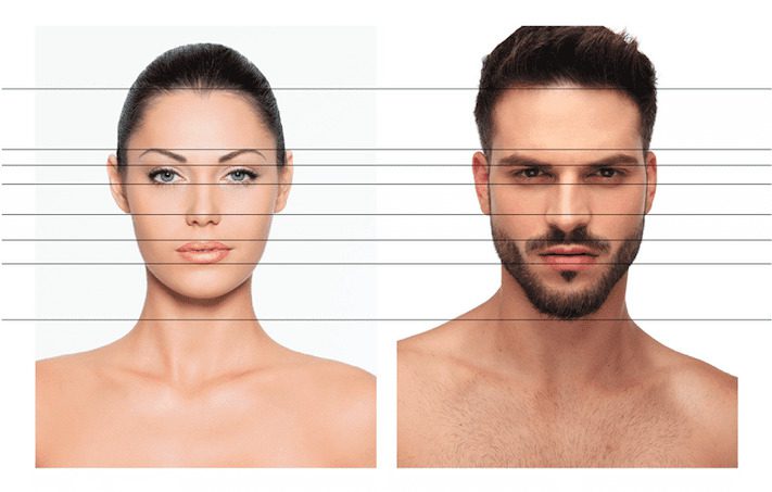 Feminizacion-facial-diferencias-entre-mujer-y-hombre cirugia feminización facial<br />