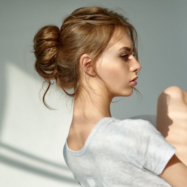 Trans woman chills after forehead feminization